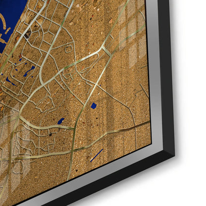 Dubai Map - Acrylic