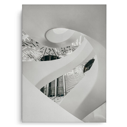 Dubai Museum Spiral - Canvas