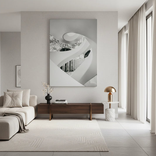 Dubai Museum Spiral - Canvas