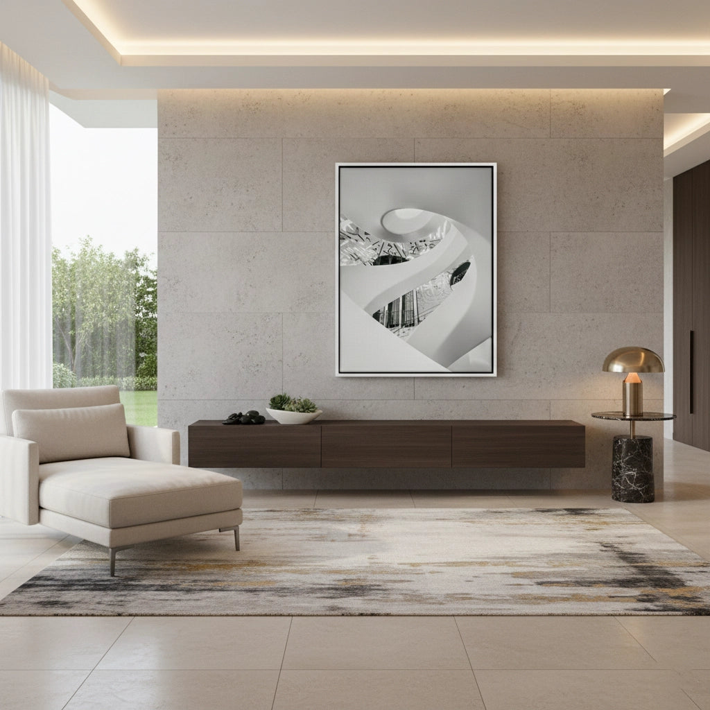 2Dubai Museum Spiral - Canvas