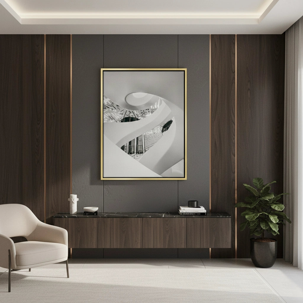 2Dubai Museum Spiral - Canvas