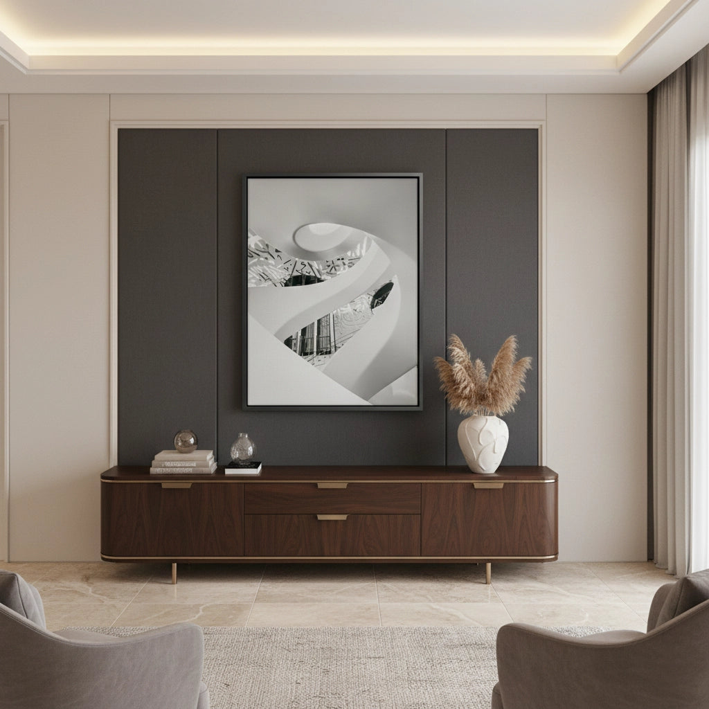 2Dubai Museum Spiral - Canvas