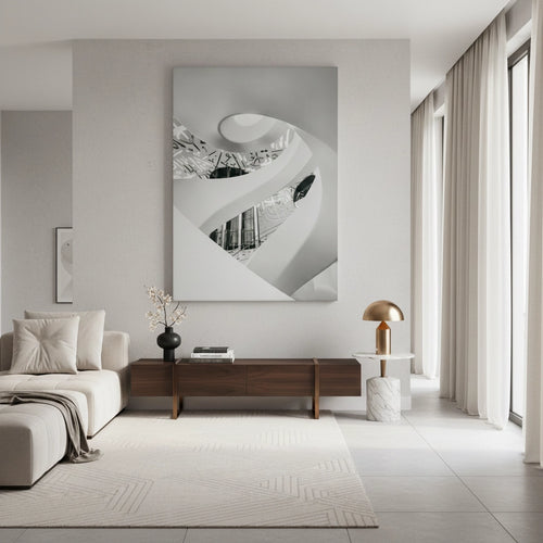 Dubai Museum Spiral - Canvas