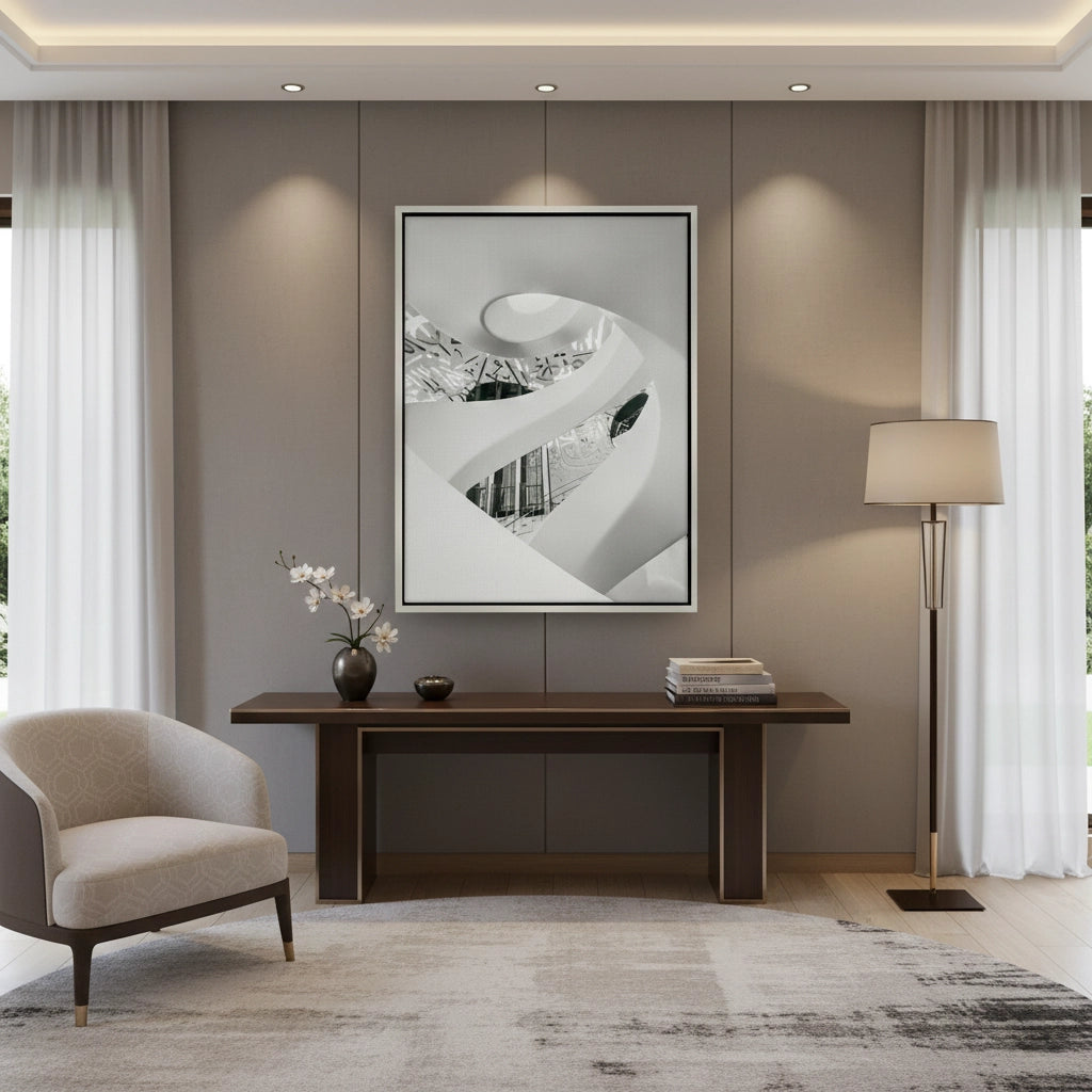 2Dubai Museum Spiral - Canvas