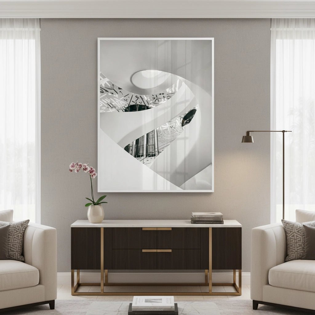 2Dubai Museum Spiral- Fine Art