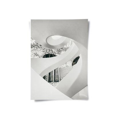 Dubai Museum Spiral - Poster