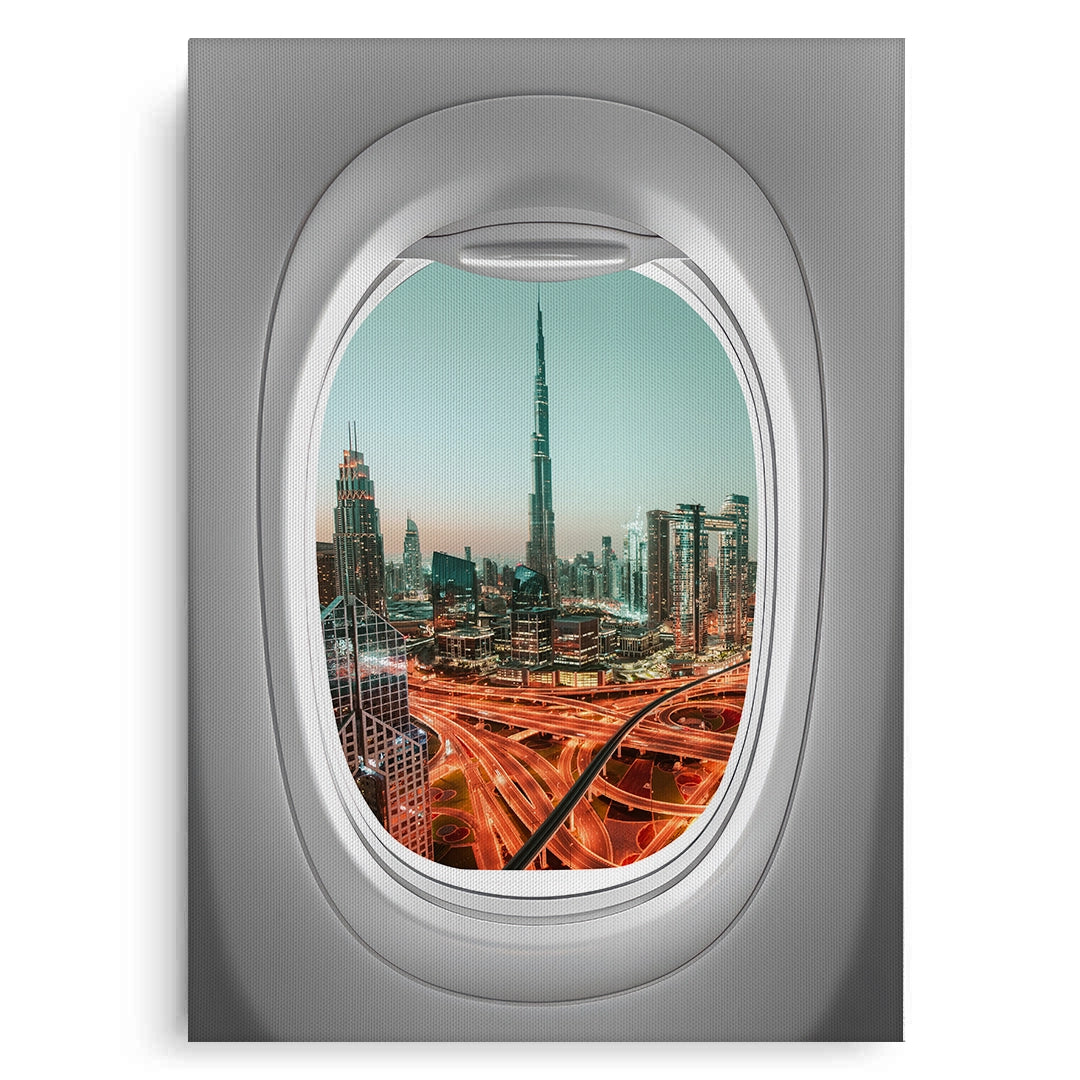 2Dubai View - Canvas