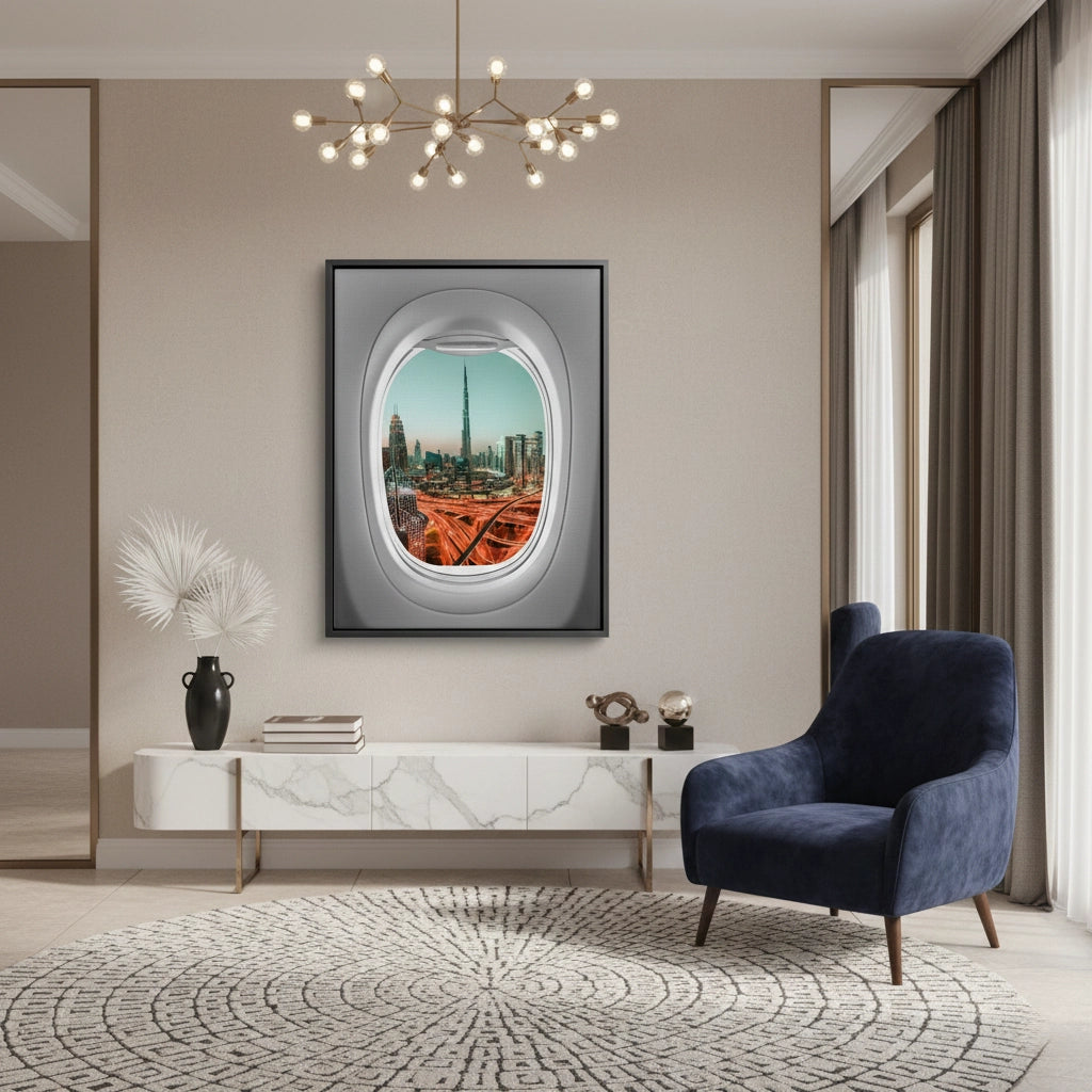 2Dubai View - Canvas