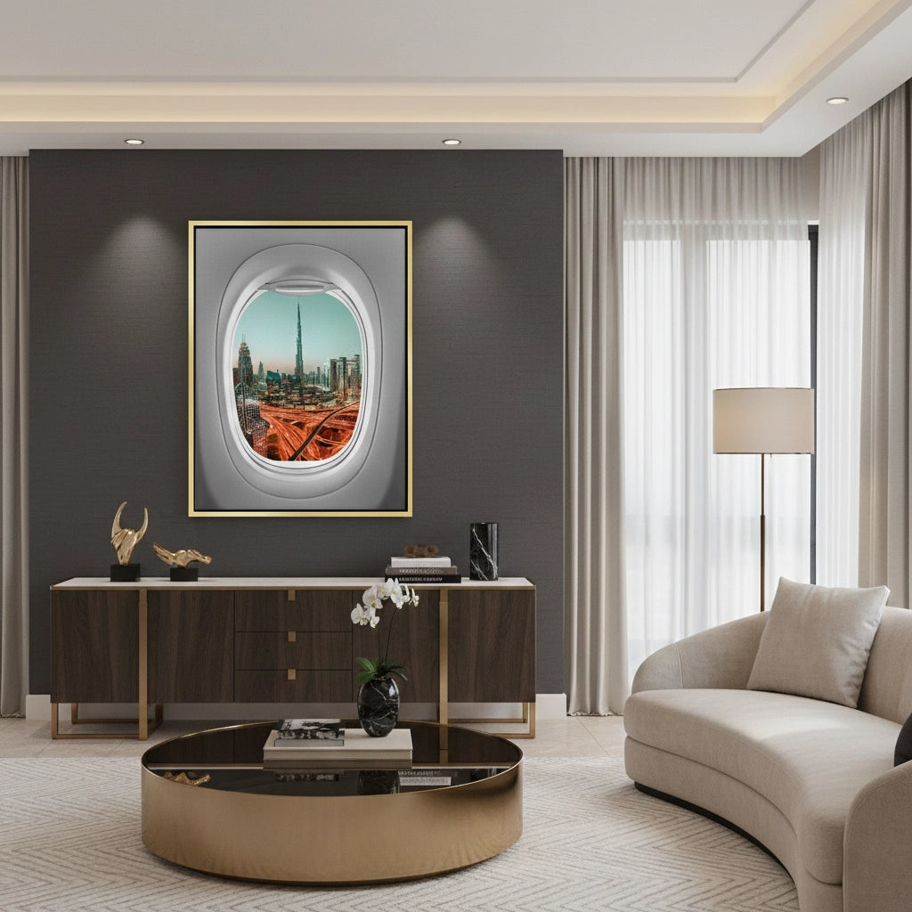 2Dubai View - Canvas