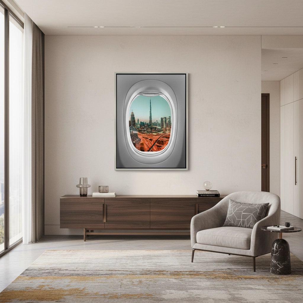 2Dubai View - Canvas