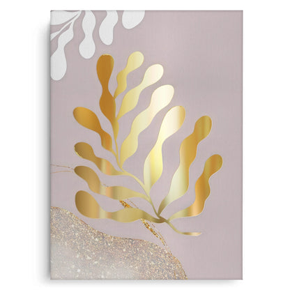 Dusty Rose & Gold Celestial Set of 2 - Canvas