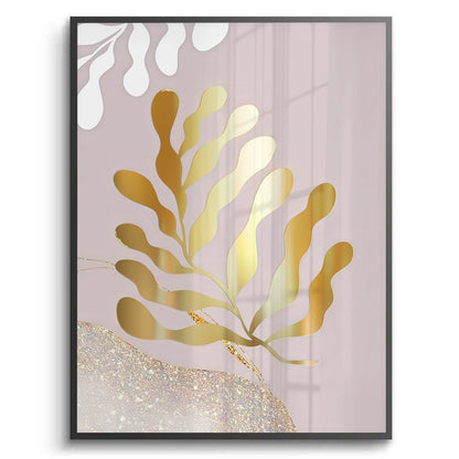 Dusty Rose & Gold Celestial Set of 2 - Fine Art