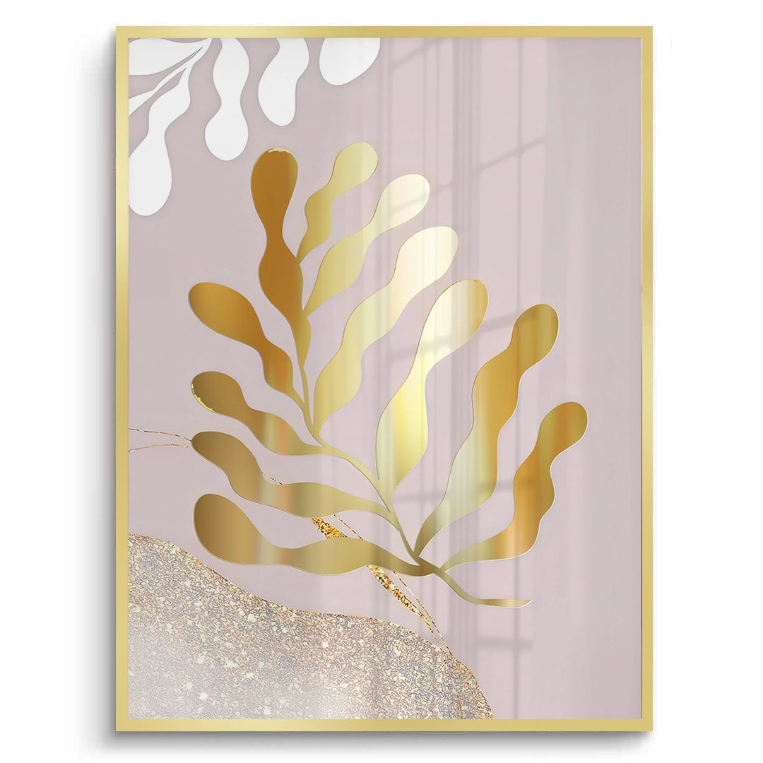 2Dusty Rose & Gold Celestial Set of 2 - Fine Art