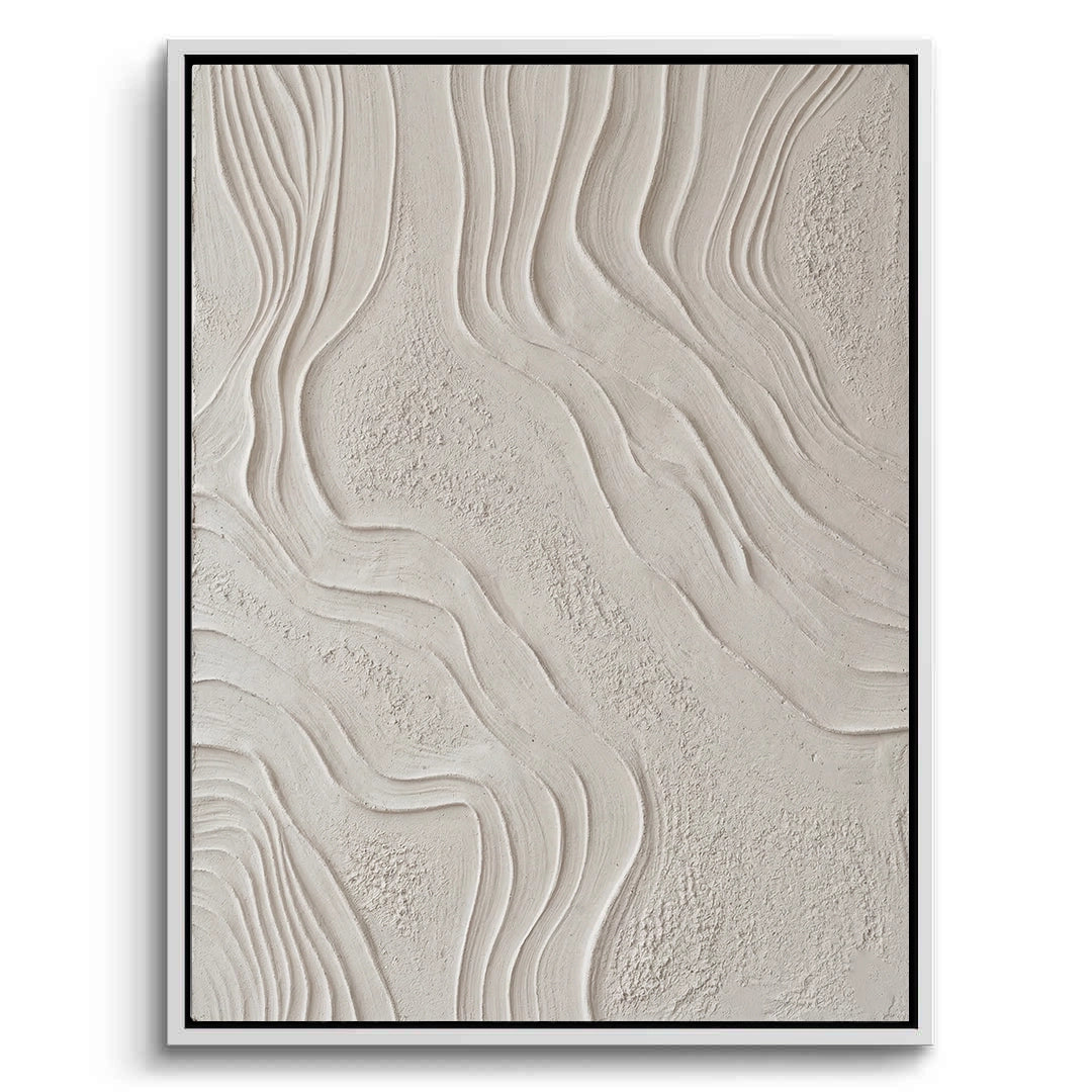 Earth Grooves abstract wall art with textured earthy patterns for UAE home décor
