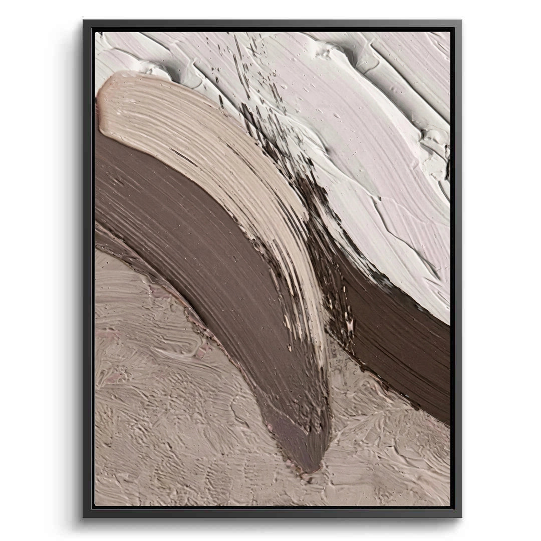 2Earth Tone Impasto Abstract #ETA202