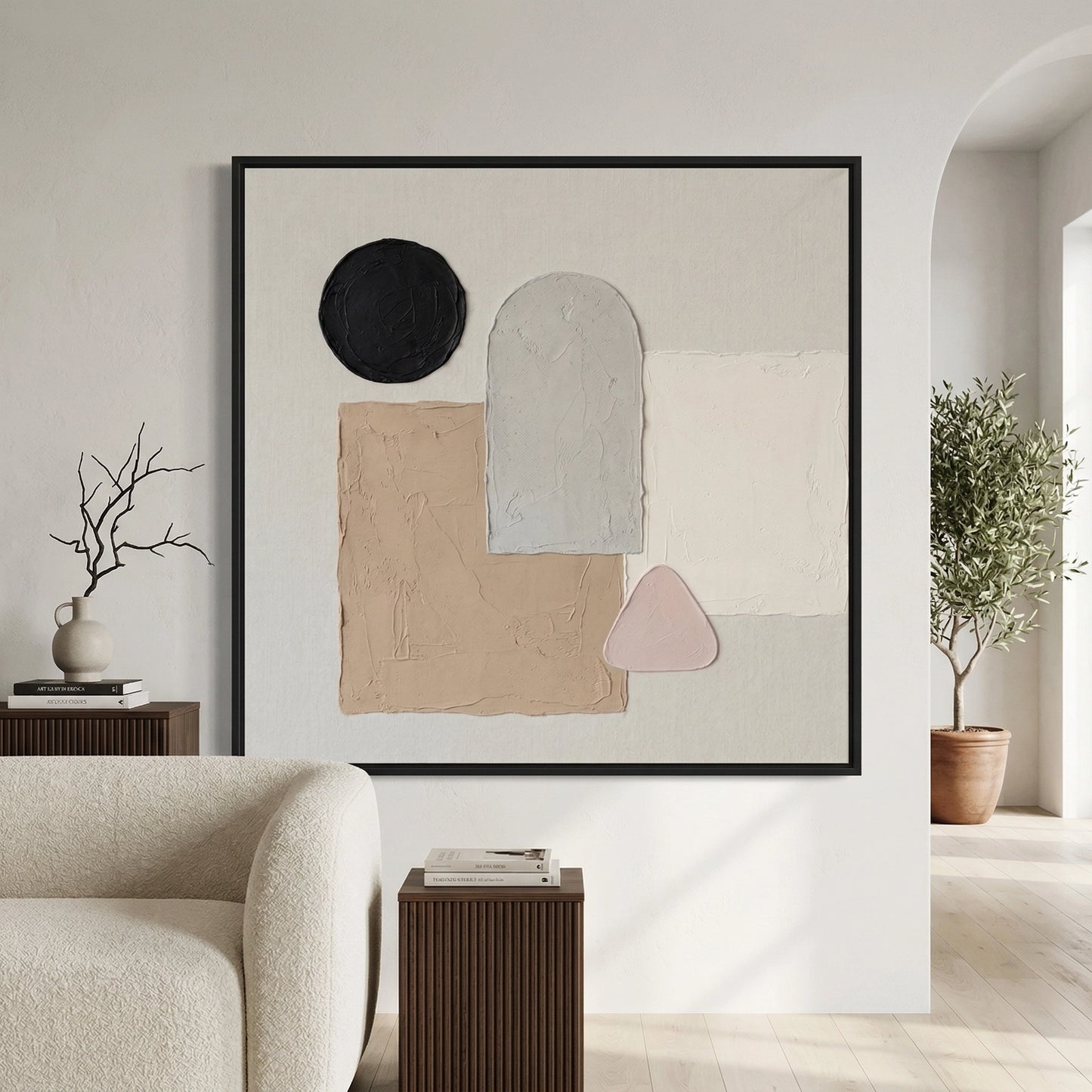 2Earth Tones Abstract #ETA875