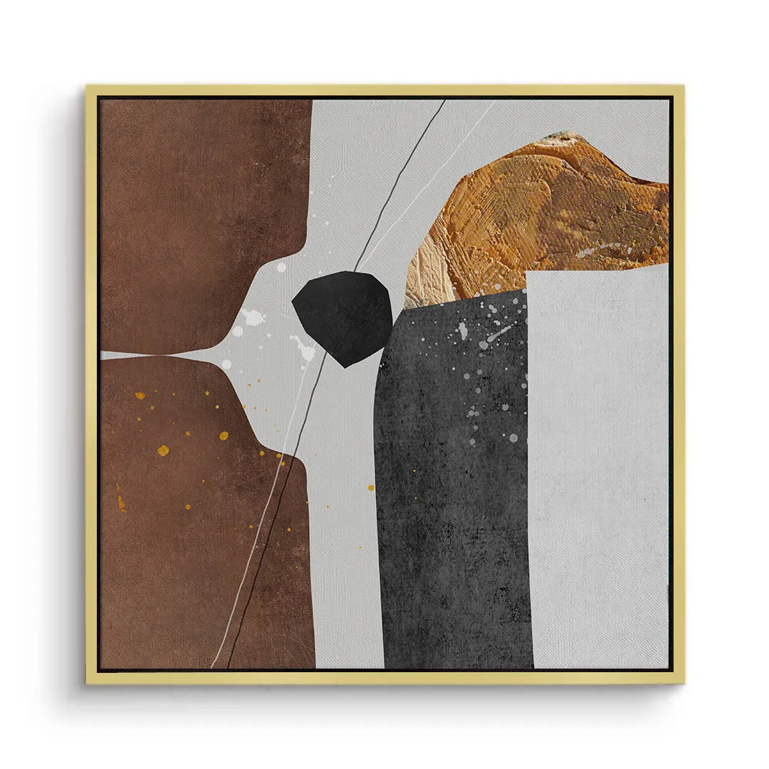 Earthline - Canvas - Jasmineart.ae