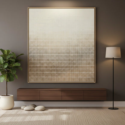 Earthy Brown Ombre Painting #EBOP330