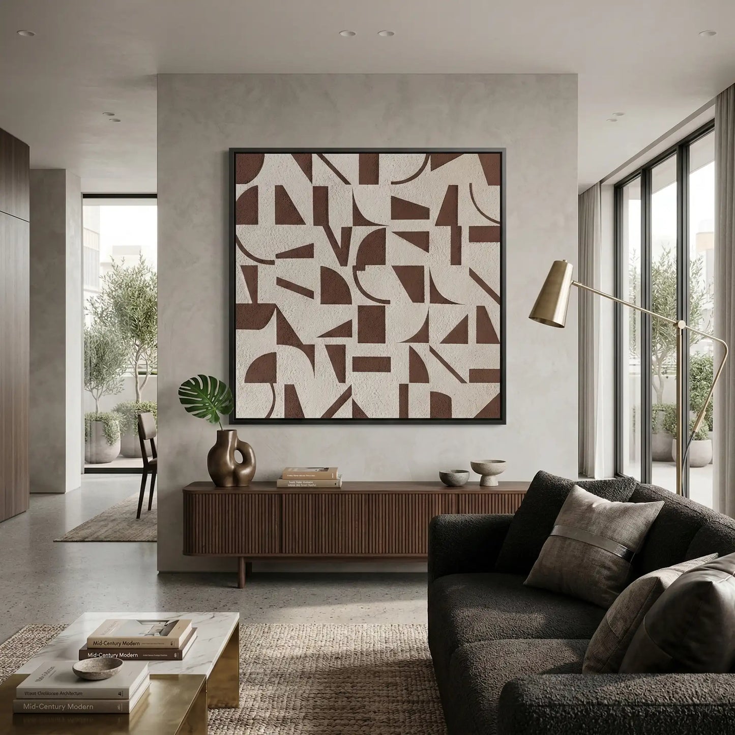 2Earthy Geometric Composite #EGC923
