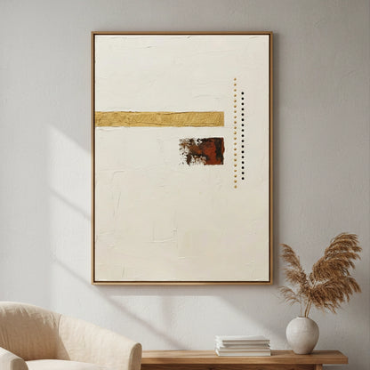 Earthy Geometric Painting #MEGE440