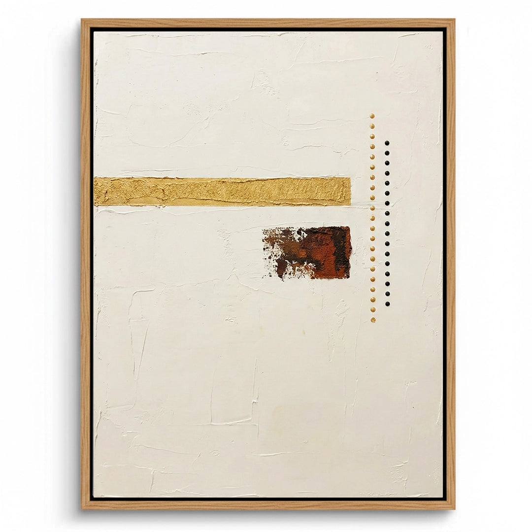2Earthy Geometric Painting #MEGE440