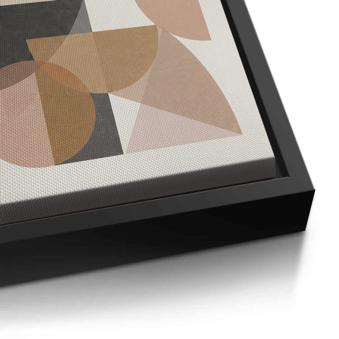 2Earthy Shapes - Canvas