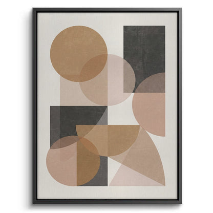 Earthy Shapes - Canvas
