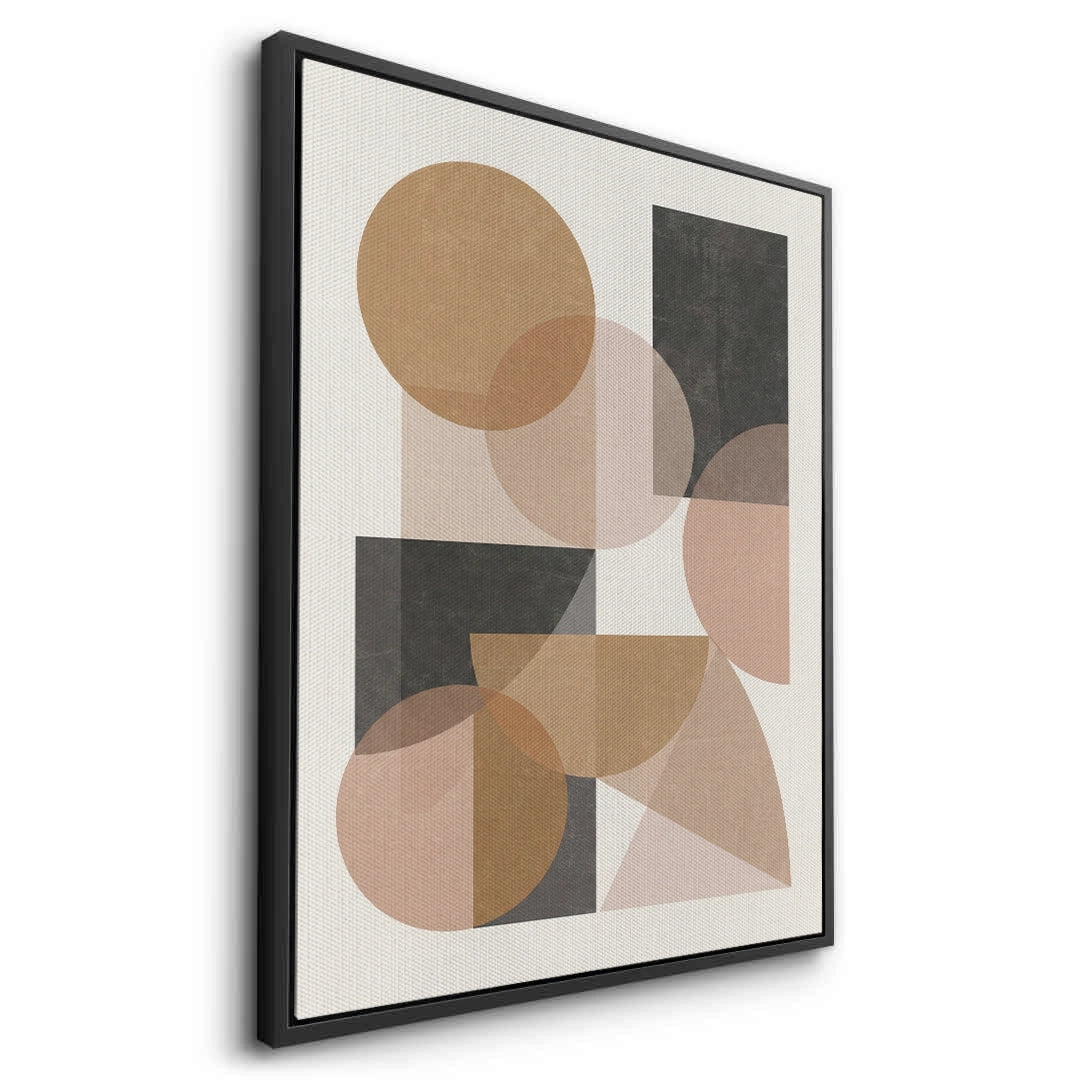 2Earthy Shapes - Canvas