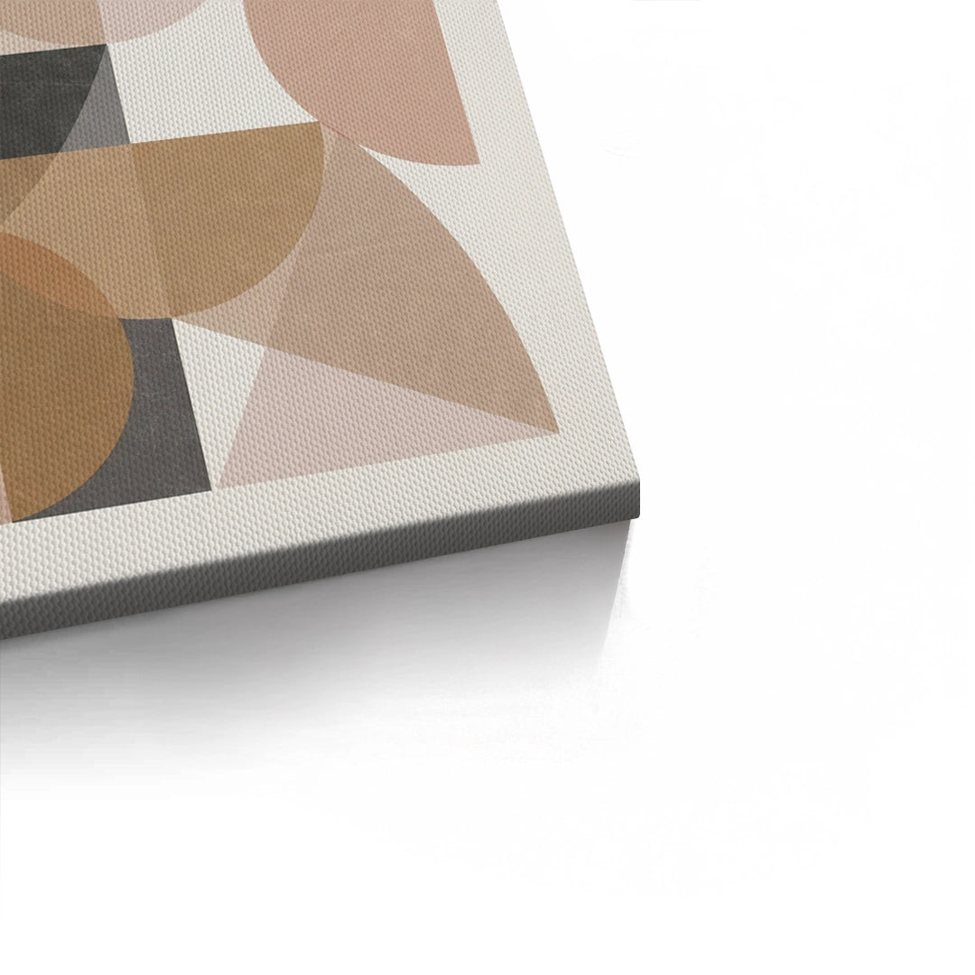 Earthy Shapes - Canvas – Jasmineart.ae