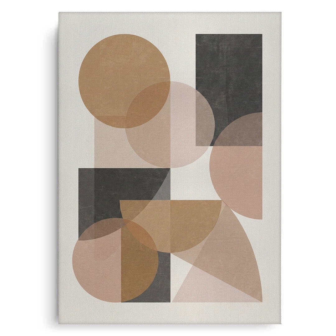 2Earthy Shapes - Canvas