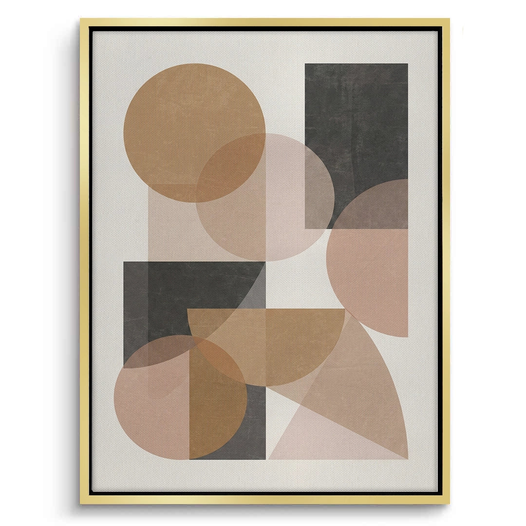 2Earthy Shapes - Canvas
