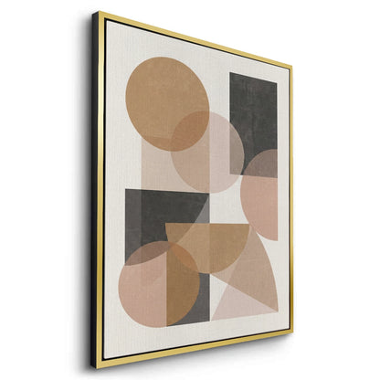 Earthy Shapes - Canvas