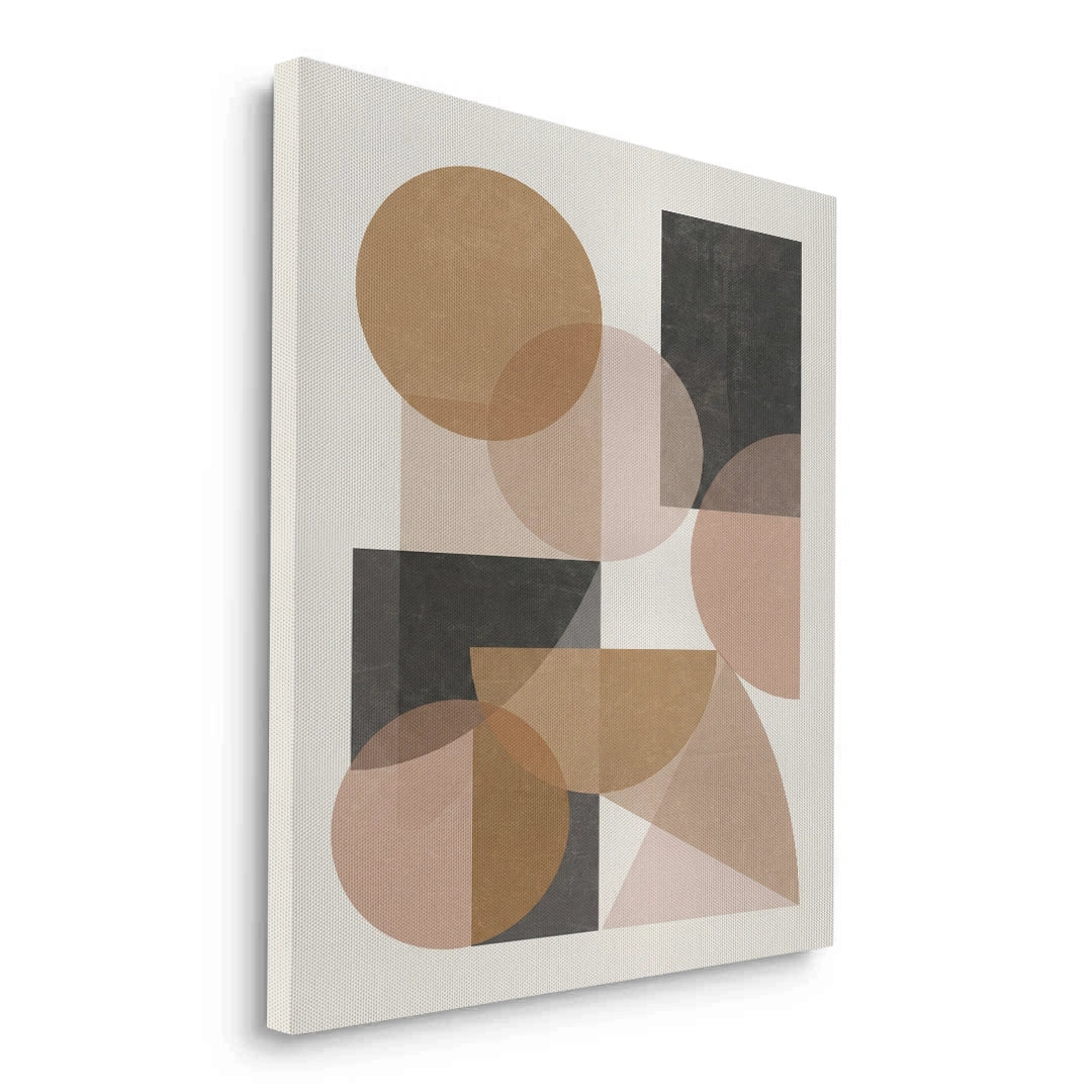 2Earthy Shapes - Canvas