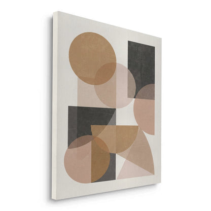 Earthy Shapes - Canvas