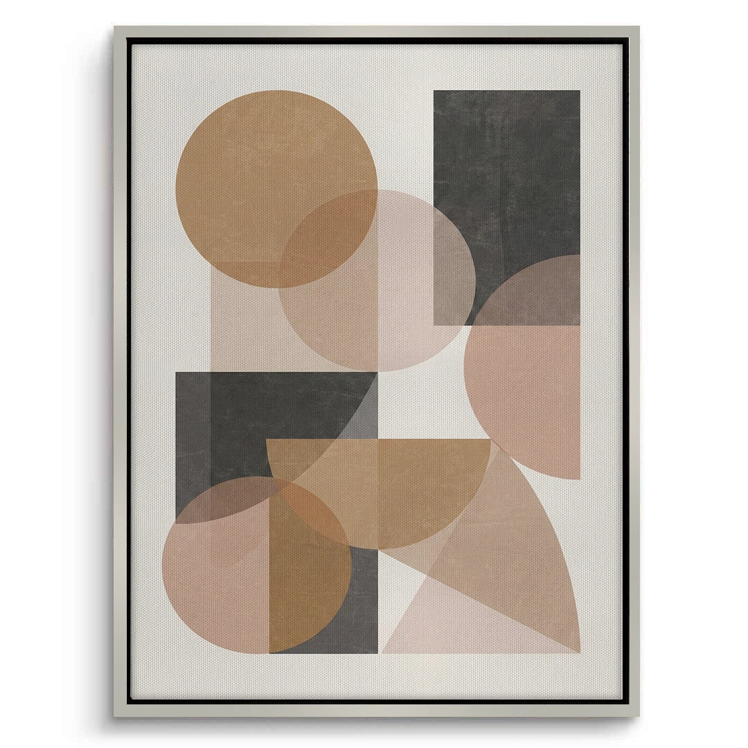 2Earthy Shapes - Canvas