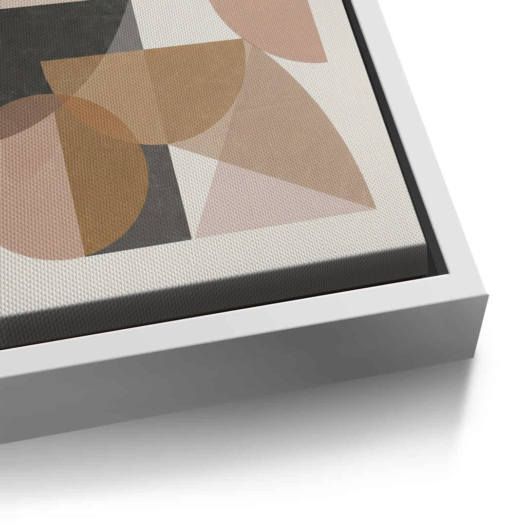 2Earthy Shapes - Canvas