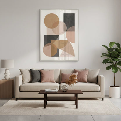 Earthy Shapes - Fine Art