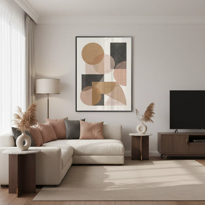 Earthy Shapes - Fine Art