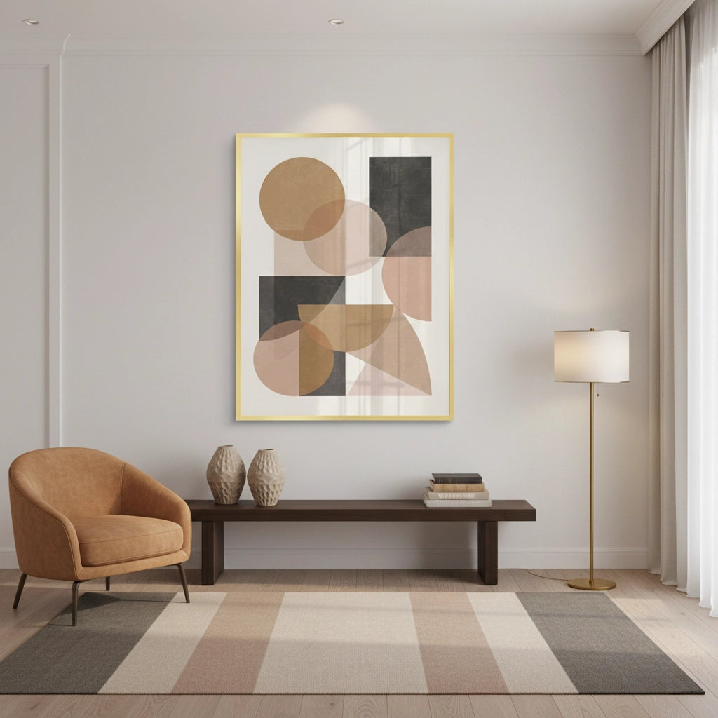 Earthy Shapes - Fine Art