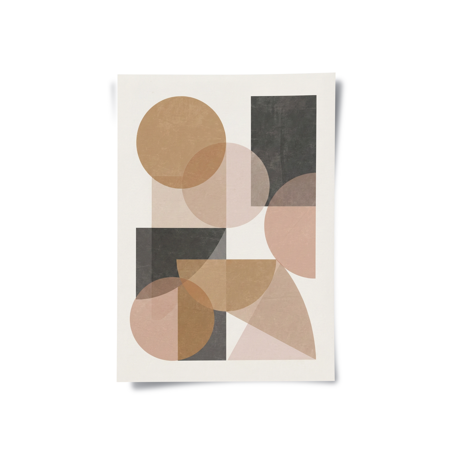 2Earthy Shapes - Poster