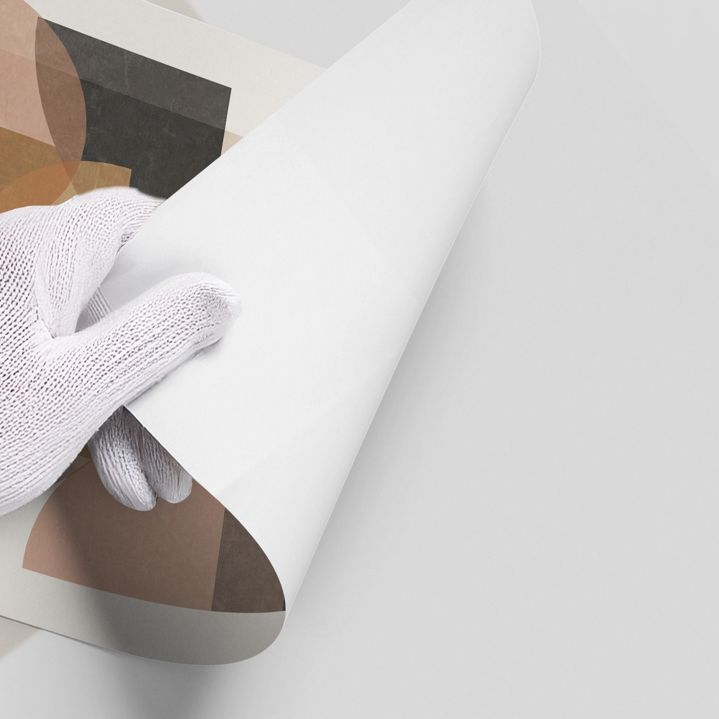 2Earthy Shapes - Poster