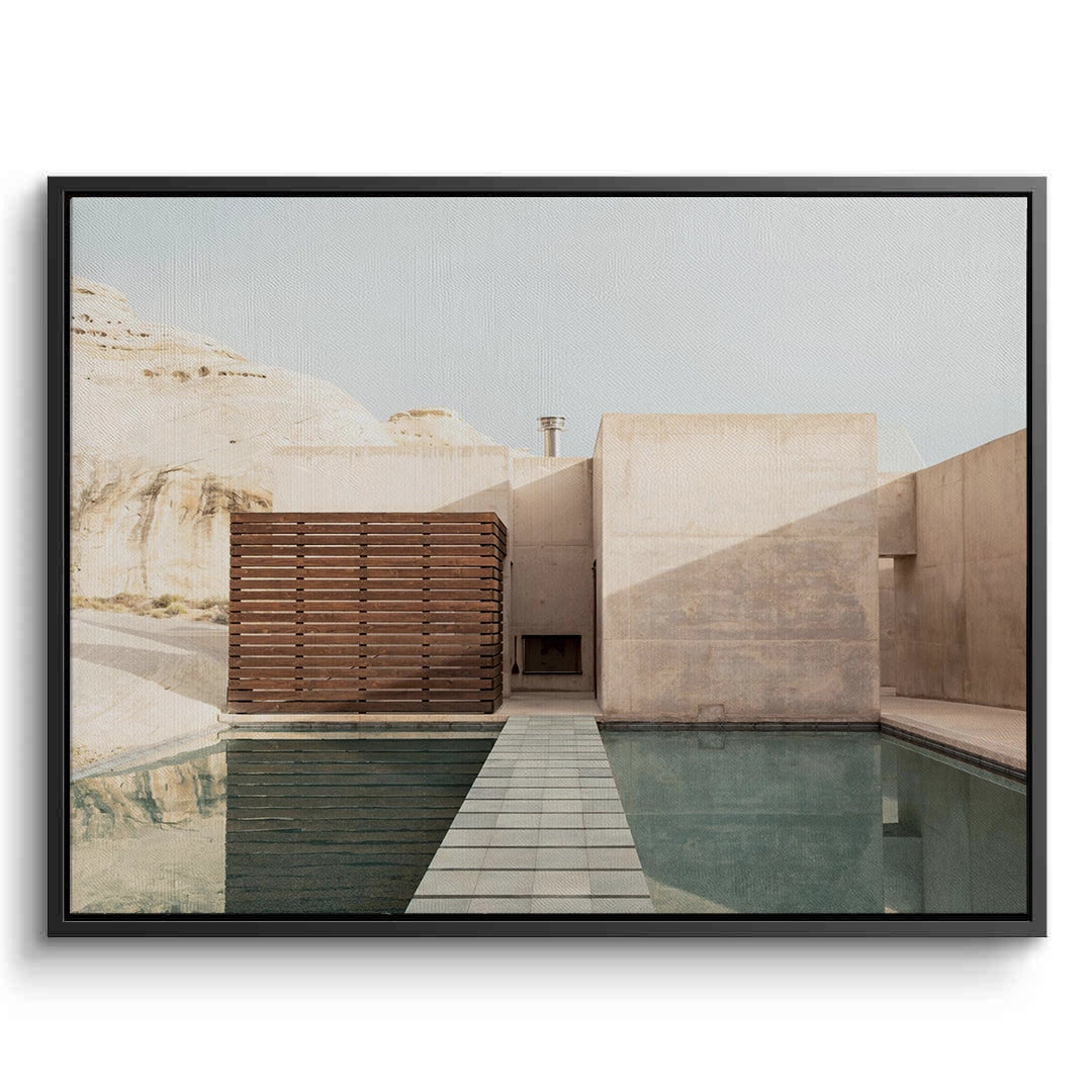 2Earthy Tones Brutalist - Canvas