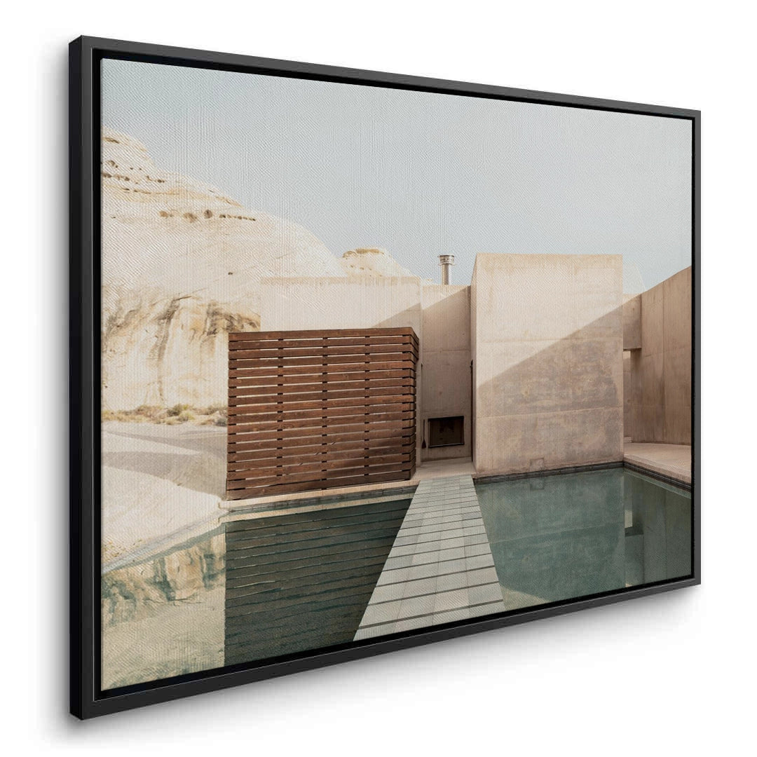 2Earthy Tones Brutalist - Canvas