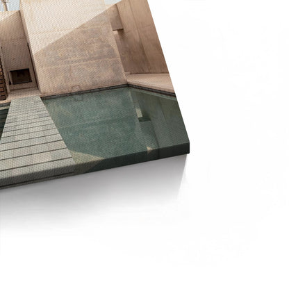 Earthy Tones Brutalist - Canvas