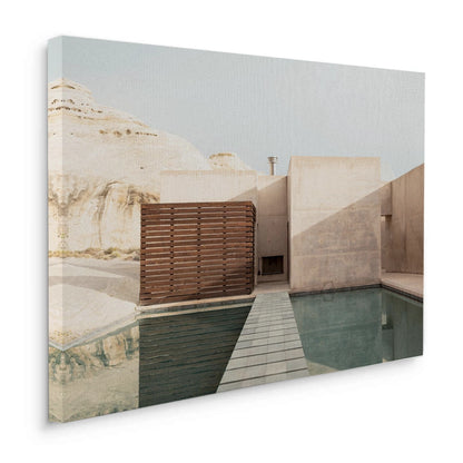 Earthy Tones Brutalist - Canvas