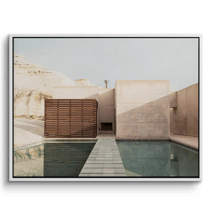 Earthy Tones Brutalist - Canvas