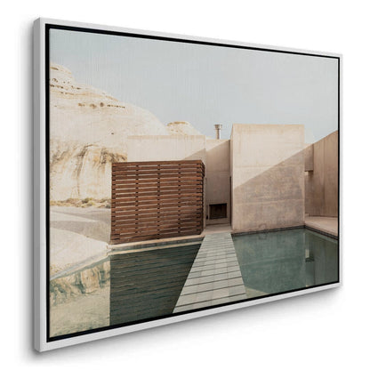 Earthy Tones Brutalist - Canvas