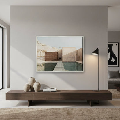 Earthy Tones Brutalist - Canvas