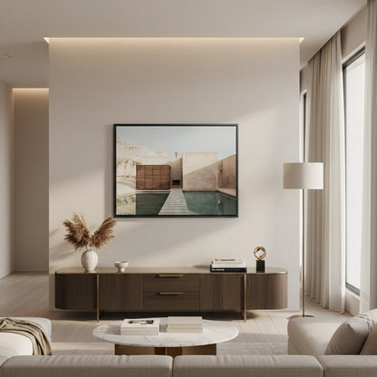 Earthy Tones Brutalist - Canvas