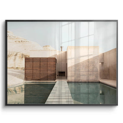 Earthy Tones Brutalist - Fine Art